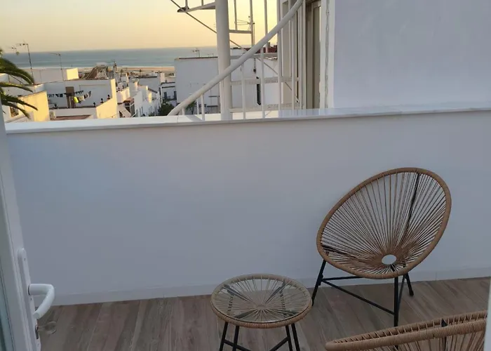 Casa Sebastiana Moderno Con Terraza Y Vistas Al Mar, Ideal Parejas * Conil de la Frontera